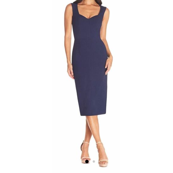 Dress the Population dress Elle Sheath blue size XXL - Picture 1 of 7